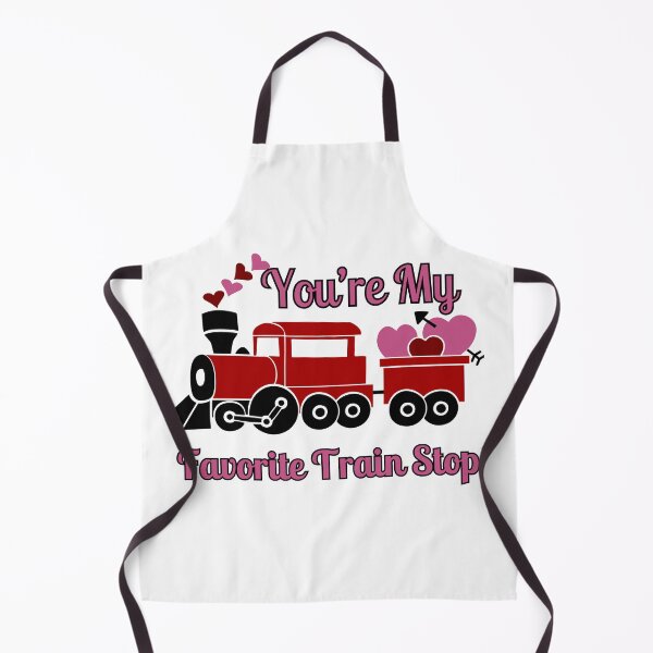 Item preview, You're My Favorite Train Stop, best gift for valentine's day for train crew designed and sold by FelkMariShop.