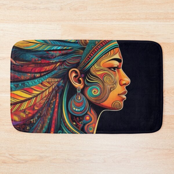 Item preview, Freya Goddess Psychedelic print designed and sold by Boxing Kangaroo Retail Company.