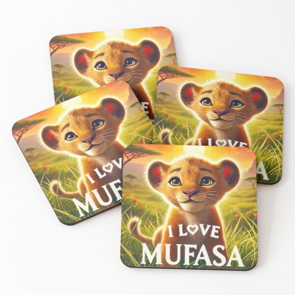 Item preview, I Love Mufasa designed and sold by dreambigdrive38.