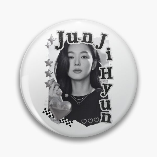 Item preview, Jun Ji-hyun Korean Actress Black and White Collage Design designed and sold by AJUNICE STUDIO.