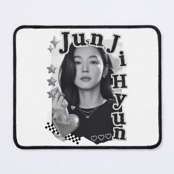 Item preview, Jun Ji-hyun Korean Actress Black and White Collage Design designed and sold by AJUNICE STUDIO.
