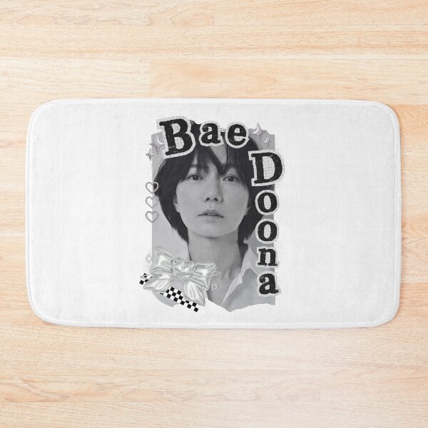 Item preview, Bae Doon Korean Actress Black and White Collage Design designed and sold by AJUNICE STUDIO.