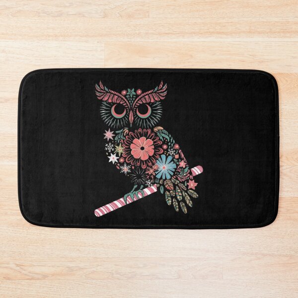 Item preview, Colorful Floral Owl Illustration with Intricate Patterns designed and sold by love3617.