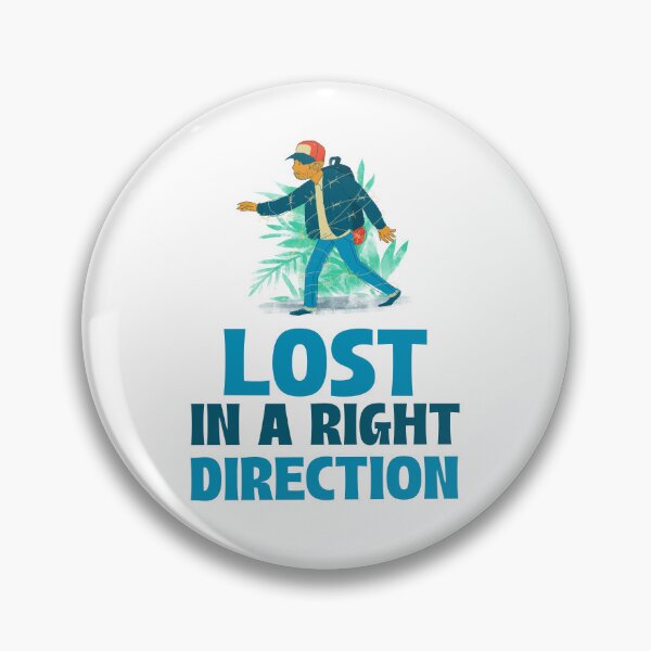 Item preview, Lost in a Right Direction designed and sold by 87-Aesthetics.