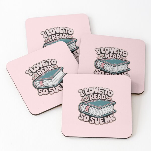 Item preview, I Love to Read - Cute Book Lover Sticker for Readers, Fanfiction Fans, and Kindle Enthusiasts designed and sold by DEEPDesignsART.