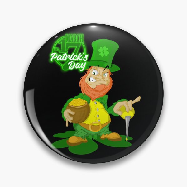 Item preview, Irland leprechaun St. Patricks Day  designed and sold by TheEndDesign.