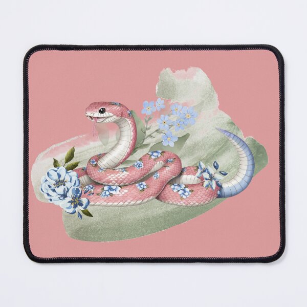Item preview, Year of the Snake ornamental snake with flowers designed and sold by Lunar009.