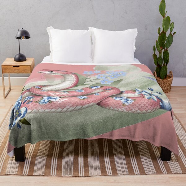 Item preview, Year of the Snake ornamental snake with flowers designed and sold by Lunar009.