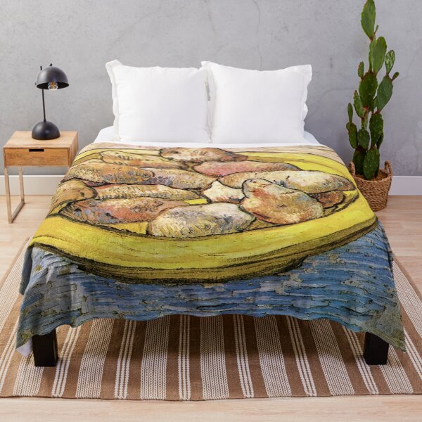 Item preview, Still Life Potatoes In A Yellow Dish designed and sold by irynaartbyim.