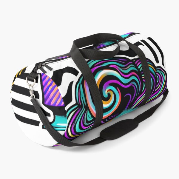 Item preview, Retro Neon Abstract Bust Art designed and sold by DrawHandArt.