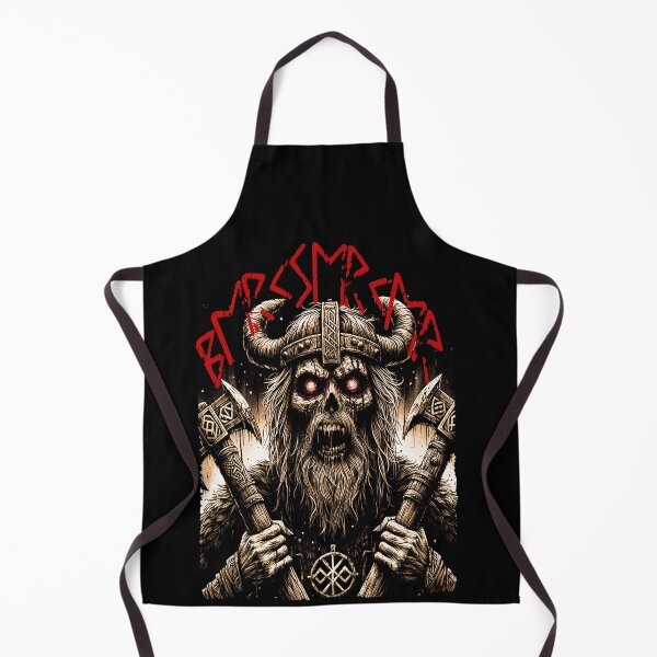 Item preview, Viking inspired design, with skeletons, zombies, horror swords and shields and runes, classic t-shit designed and sold by blackdoggdesign.