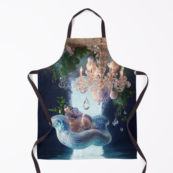 Item preview, Surreal Underwater Home | Crystal Chandelier Dreamscape designed and sold by yinyuecreation.