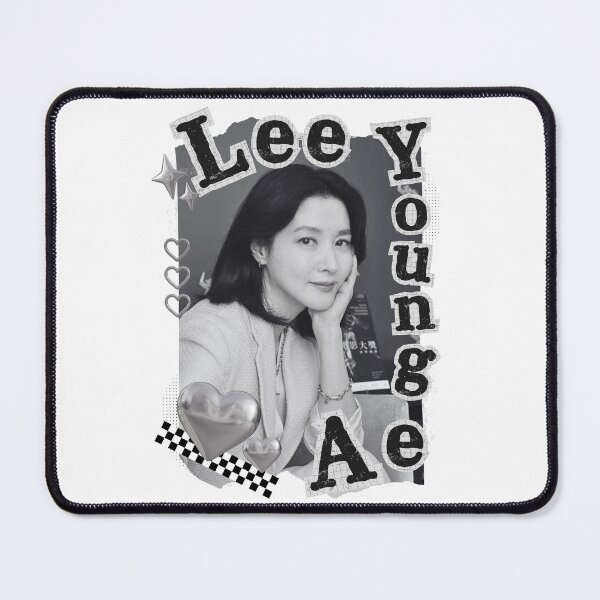 Item preview, Lee Young-ae Korean Actress Black and White Collage Design designed and sold by AJUNICE STUDIO.