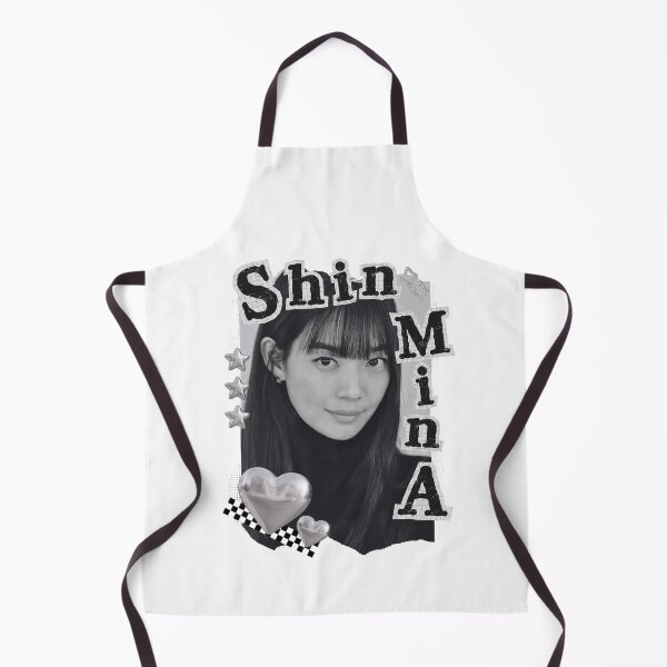 Item preview, Shin Min-a Korean Actress Black and White Collage Design designed and sold by AJUNICE STUDIO.