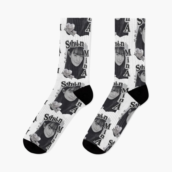 Item preview, Shin Min-a Korean Actress Black and White Collage Design designed and sold by AJUNICE STUDIO.