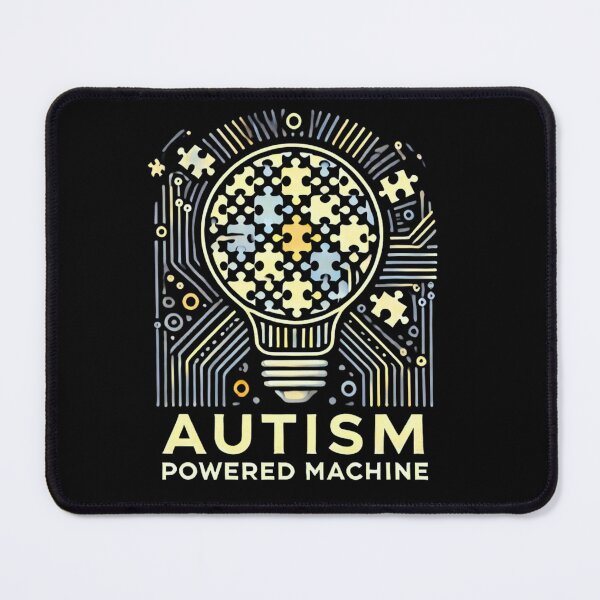 Item preview, Autism Powered Machine designed and sold by mArtWear.