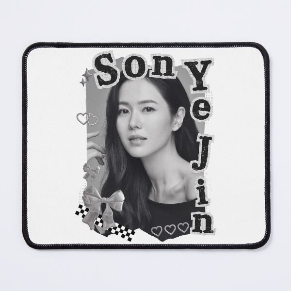 Item preview, Son Ye-jin Korean Actress Black and White Collage Design designed and sold by AJUNICE STUDIO.