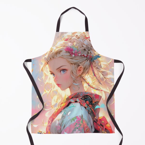 Item preview, Elegant Kimono Anime Girl designed and sold by bubblegoth.