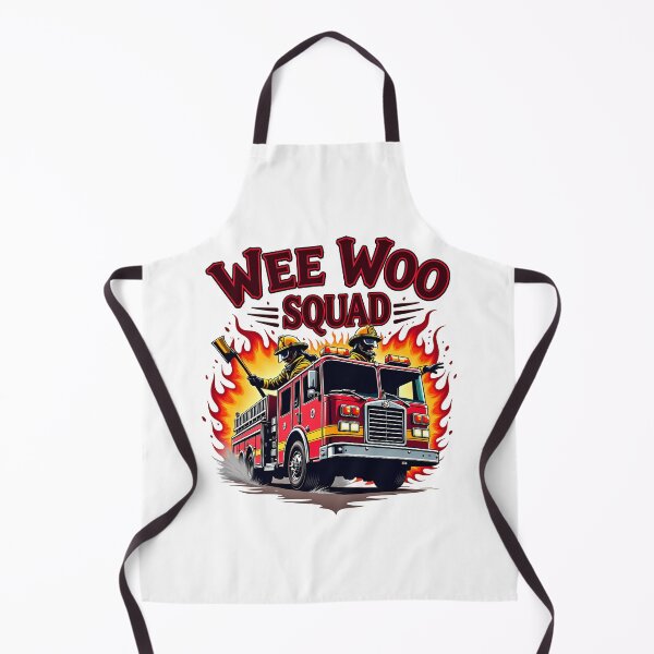 Item preview, Wee Woo Squad Fire Truck designed and sold by MarcinTShop.