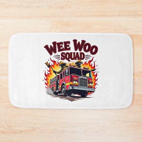 Item preview, Wee Woo Squad Fire Truck designed and sold by MarcinTShop.