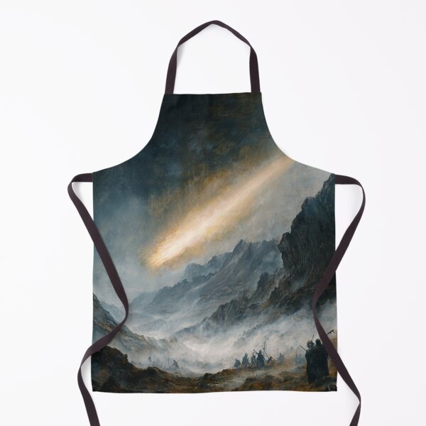 Item preview, Medieval Dark Fantasy - Ancient Apocalypse Art Painting designed and sold by Fantasy Masterpiece.