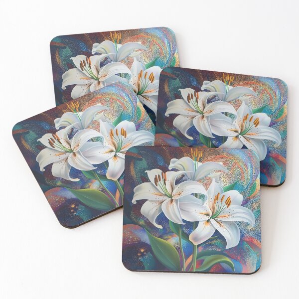 Item preview, lilly dreamscape water print designed and sold by dcrc.