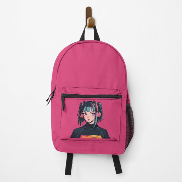 Item preview, Anime girl Cyberpunk Neon Nights designed and sold by MOONE FLOWER.