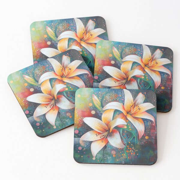 Item preview, lilly dreamscape water print designed and sold by dcrc.