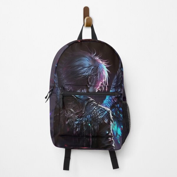 Item preview, Dark Angel of Light: Neon Wings of Mystery designed and sold by Amr Siam.