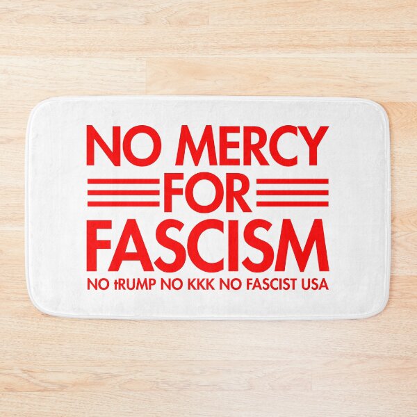 Item preview, Copy of No Mercy For Fascism - No tRump No KKK No Fascist USA - red 2.0 designed and sold by Thelittlelord.