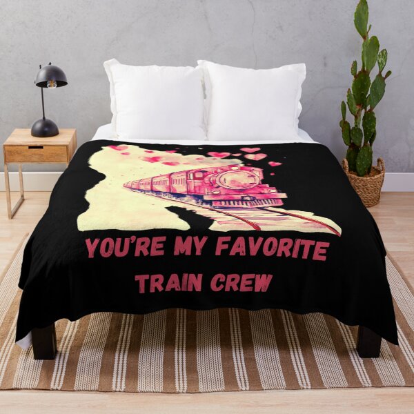 Item preview, YOU'RE MY FAVORITE TRAIN CREW, best gift for valentine's day for train crew designed and sold by FelkMariShop.