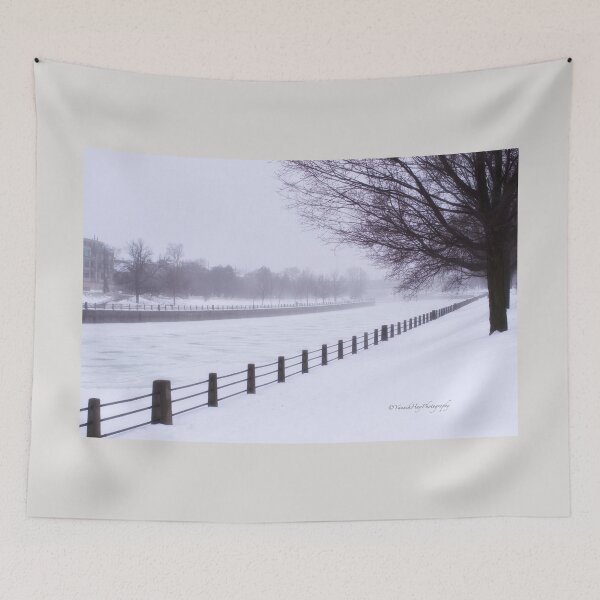 Item preview, Winter Fog - Rideau Canal designed and sold by Yannik Hay.