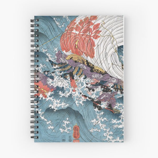 Item preview, The story of ship captain Yojibei - Tile 2 | Utagawa Kuniyoshi | Ukiyo-e designed and sold by LaMadeleine.
