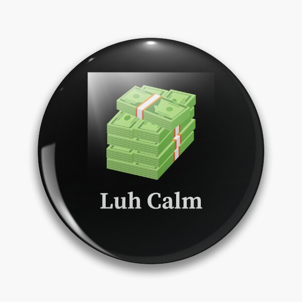 Item preview, Luh Calm (known from Konygebony) Merch Meme Shirt  designed and sold by ManuelMuse.