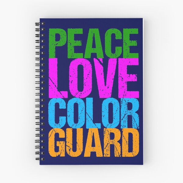 Item preview, Peace Love Color Guard designed and sold by Epic Love Designs.