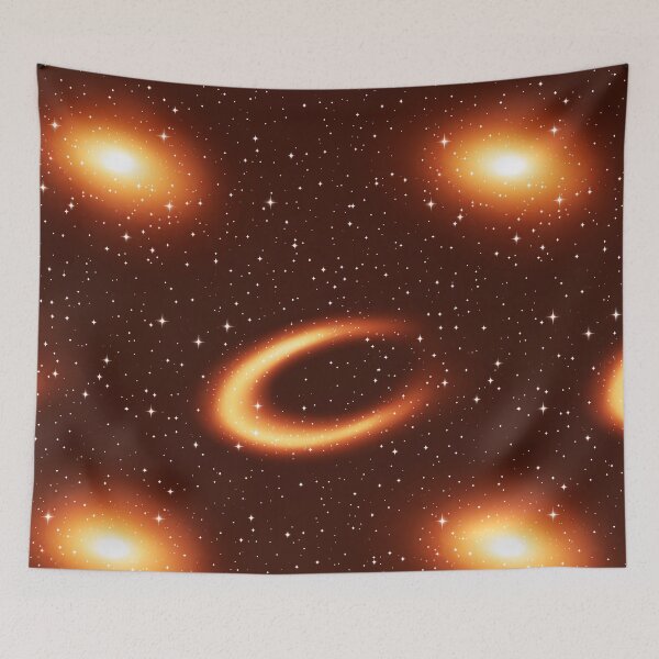 Item preview, Orange Galaxies designed and sold by  patchworkpersona.