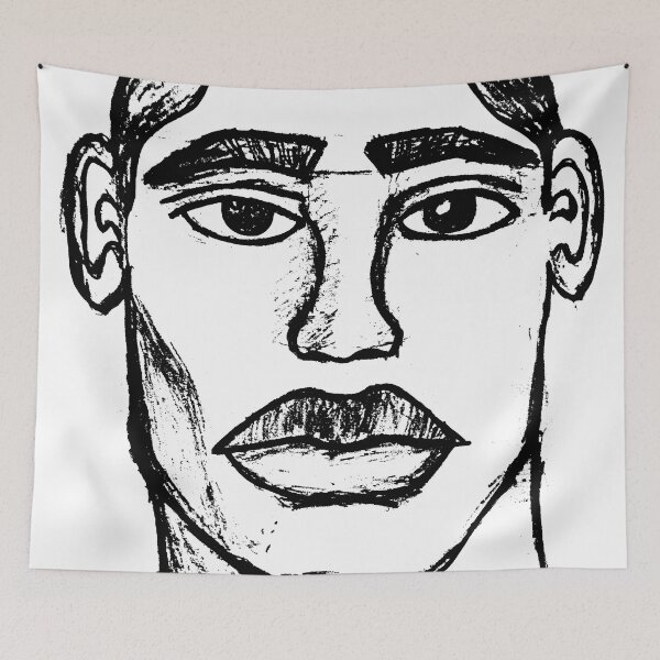 Item preview, Portrait of a man designed and sold by Art Dila Studio.