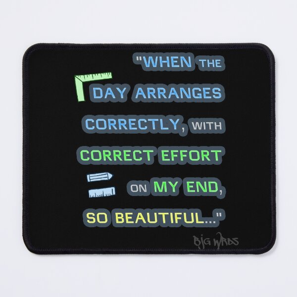 Item preview, "WHEN the ..." Quote 1/06/2025 designed and sold by BJGWRDS.