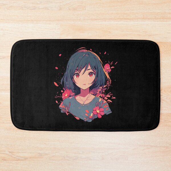 Item preview,  Anime girl Cyberpunk Girl Neon Nights designed and sold by MOONE FLOWER.