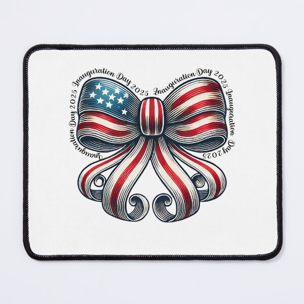 Item preview, Inauguration Day 2025, bow, coquette, american flag designed and sold by EwaVerse.