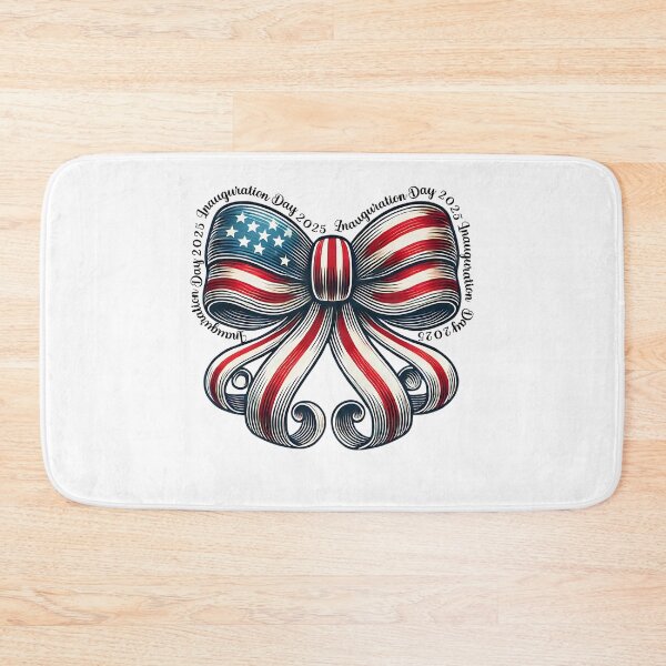 Item preview, Inauguration Day 2025, bow, coquette, american flag designed and sold by EwaVerse.