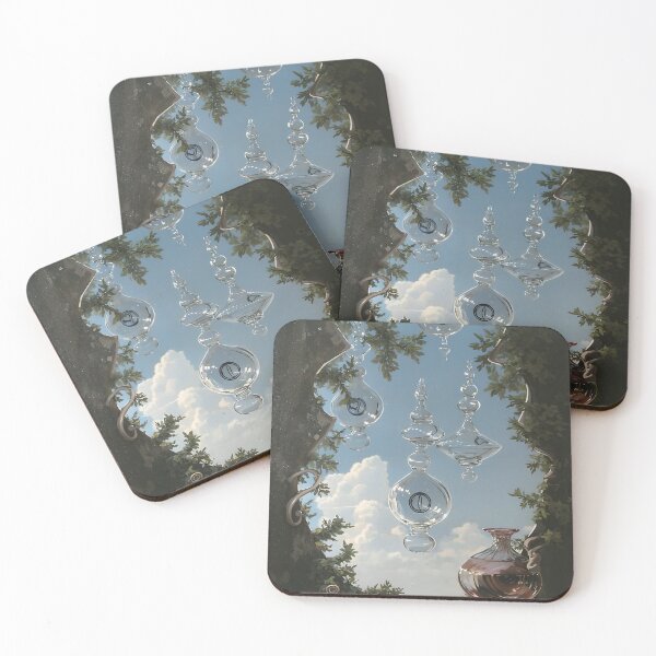 Item preview, Surreal Oil Painting | Murano Glass and Vintage Frames designed and sold by yinyuecreation.