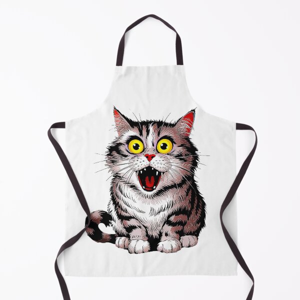 Item preview, Cat Meme Hilarious Screaming Cat Lover Cat Day designed and sold by Amanda's Factory.