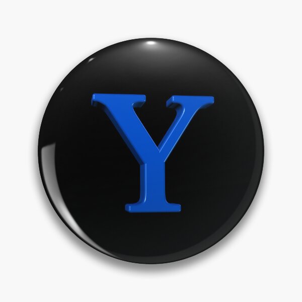 Item preview, The Letter Y Dimensional Blue designed and sold by Art in My Loft.