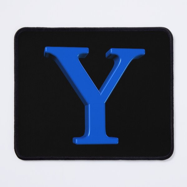 Item preview, The Letter Y Dimensional Blue designed and sold by Art in My Loft.