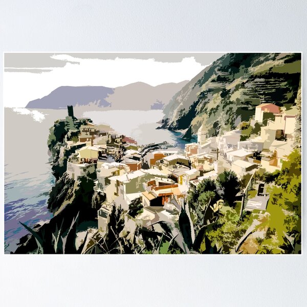 Item preview, View from the cliff tops decor designed and sold by SassuFraz.