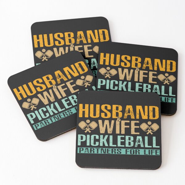 Item preview, Marido y mujer, compañeros de pickleball de por vida designed and sold by marfanna.