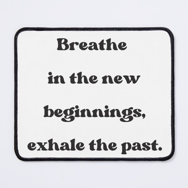 Item preview, Aesthetic phrase about beginning and past with black letters designed and sold by ElizabethCoelho.