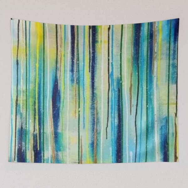Item preview, Abstract Forest Print designed and sold by hallwell.
