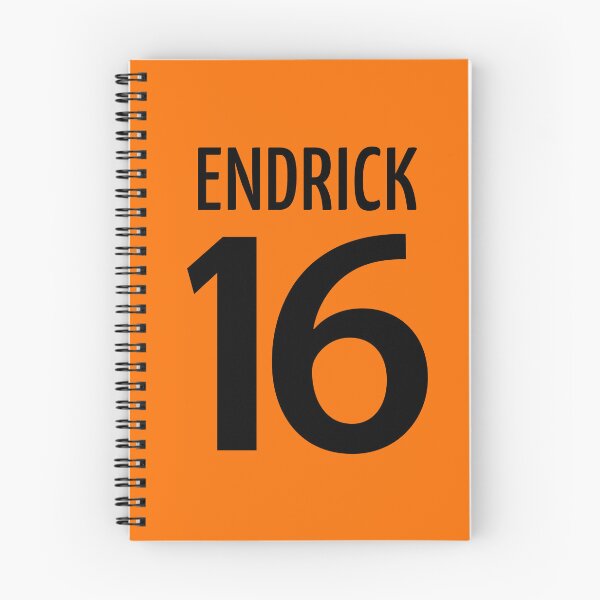 Item preview, Football Player #16 | Soccer Sports (Black Design / Orange BG) designed and sold by FilipeFerreira.